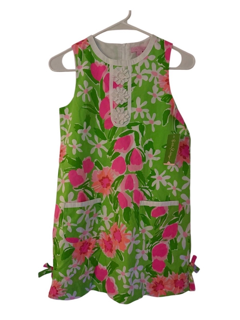Lilly Pulitzer Little Lilly Shift Dress  Everything Nice Daisy Girl’s 12/14